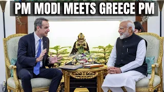 PM Modi Holds Bilateral Meeting With Greece Counterpart