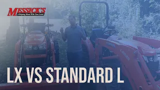 In the field | Kubota LX vs Standard L