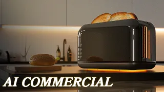 QUANTUM TOASTER - AI Made TV Commercial