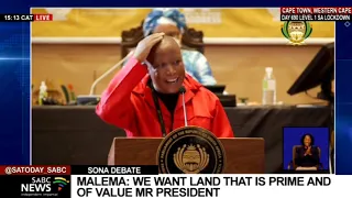 SONA Debate I EFF leader Julius Malema responds to SONA 2022