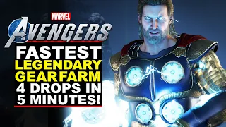 Marvel Avengers - Fastest Legendary Gear Farm | SUPER EASY!