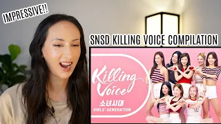 Girls' Generation Fanmade 'KILLING VOICE' Live! (Gee, Lion Heart, Forever1...)  REACTION