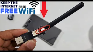 LIFETIME UNLIMITED FREE INTERNET USB WiFi MODEM