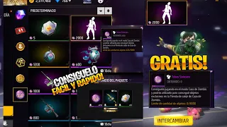 COMO CONSEGUIR MUCHOS TOKENS SINIESTRO PARA  CANJEAR EMOTE ZOMBIFICADO EXCLUSIVO  PREMIOS GRATIS