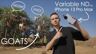 It DOES make a difference! Variable ND filter for iPhone 13 Pro Max