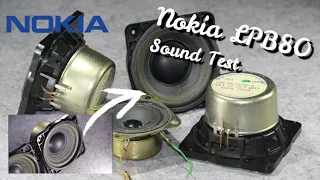 Nokia LPB80 Sound TEST | ITT Digivision 2 way speaker system