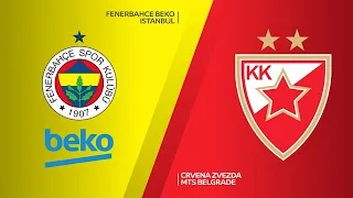 Fenerbahce Beko Istanbul - Crvena Zevzda mts Belgrade Highlights | EuroLeague, RS Round 1