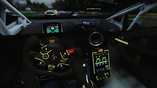 Asseto Corsa Competizione - Lamborghini Huracan Gt3 evo (Onboard) - Monza with Rain