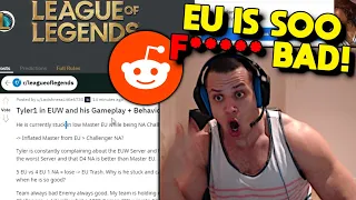 Tyler1 Reacts to Reddit Thread About Him