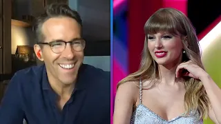 Ryan Reynolds REACTS to Taylor Swift Revealing Daughter Betty's Name in Her Song