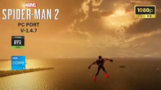 Marvel's Spider Man 2 Free Roam ( Update 1.4.7 )  PC PORT 1080P HD | RTX 3050