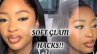 SOFT GLAM CLIENT MAKEUP TUTORIAL | How to achieve a soft glam