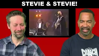 Stevie Wonder Stevie Ray Vaughan REACTION