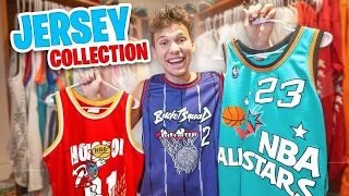JESSER INSANELY RARE NBA JERSEY COLLECTION