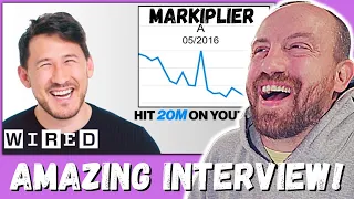 AMAZING INTERVIEW! Markiplier Explores His Impact on the Internet (REACTION!) WIRED