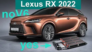 Новый LEXUS RX 2022 - прощай V6 - обзор Александра Михельсона