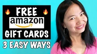 🔥3 EASY Ways To Earn 💰FREE 💰Amazon Gift Cards [No-Brainer Apps]