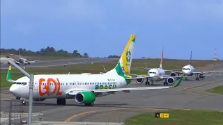 Aeroporto de Salvador hiper lotado - pousos e decolagens incríveis ✔