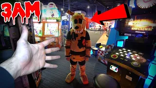 ImJayStation! DO NOT GO TO FREDDY FAZBEARS PIZZA PLACE AT 3AM CHALLENGE!! GOLDEN FREDDY CHASED US