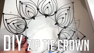 DIY ZIP TIE CROWN