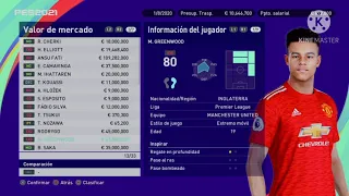 faces real de jóvenes promesas edad  17,18,19. para tú liga Master  #PES 2021