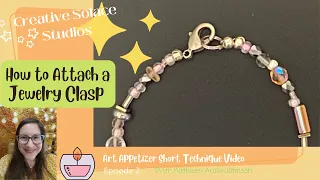 How to 🤩 Attach a Jewelry Clasp✨