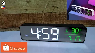 Digital Alarm Clock from Shopee