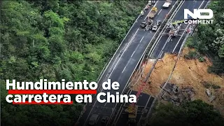 NO COMMENT: Una autopista china se viene abajo provocando la muerte de varios conductores