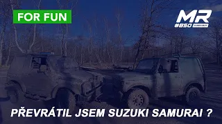 VLOG Offroad : Samurai po krk v bahně v Milovicích. Převrátil jsem ho? Naboural jsem ho?