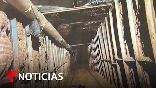 Descubren un sofisticado narcotúnel en Tijuana y San Diego | Noticias Telemundo