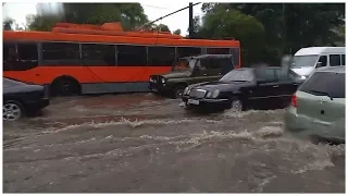 Сухум затопило.Ужасный ливень.17.09.19