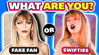 Which Taylor Swift Fan are you? 🎶📝Swiftie Test