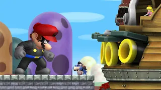 Giant New Super Mario Bros. Wii Dark 2 - Walkthrough - #02