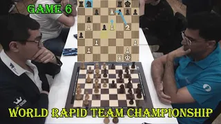 Wesley So (2789) vs Viswanathan Anand (2751) || World Rapid Team Championship 2023 - R5