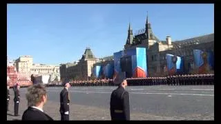 9 мая 2013 года Парад Победы (часть 1)