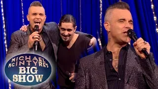 Robbie Williams Surprises Fans! | Robbie-oke | Michael McIntyre's Big Show