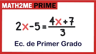 ECUACIÓN de PRIMER GRADO con Fracciones | Guía de Examen de Admisión | UNAM UAM EXANI