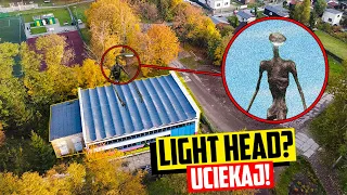 MÓJ DRON UCHWYCIŁ LIGHT HEAD PRZY NAWIEDZONEJ FABRYCE! (ZNALAZŁEM GO!)