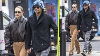 Bradley Cooper and Gigi Hadid HOLD HANDS in London