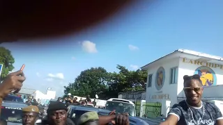 L'arrivée de Niska à Brazzaville