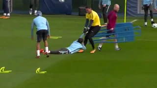 Bernardo Silva is often the victim of Manchester City's training ground pranks.