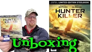 Hunter Killer 4K Steelbook Unboxing