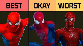 I RANKED All 14 MOVIE Spider-Man Suits From WORST To BEST