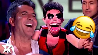 FUNNIEST Ventriloquists EVER on Britain's Got Talent! These Acts Made The Judges CRY WITH LAUGHTER