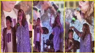 NASEEBO LAL SINGING LIVE WITH HIS SON VIRAL VIDEO 2022.