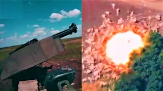 Ukraine HIMARS GMLRS destroys Russian new Grad-K MLRS in in Zaporizhzhia Region.