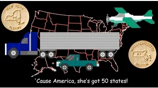 50 States Song - With Mr. R. & Dick and Jane Educational Snacks - The Kids' Picture Show