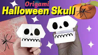 Origami Halloween Skull | Talking Paper  Skull