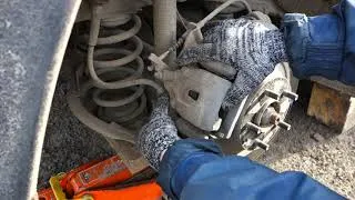 Замена задних колодок на Mazda CX-5