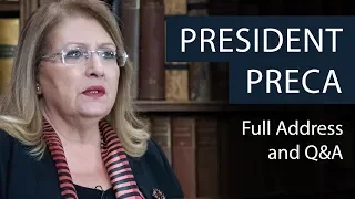 President Preca | Full Address and Q&A | Oxford Union